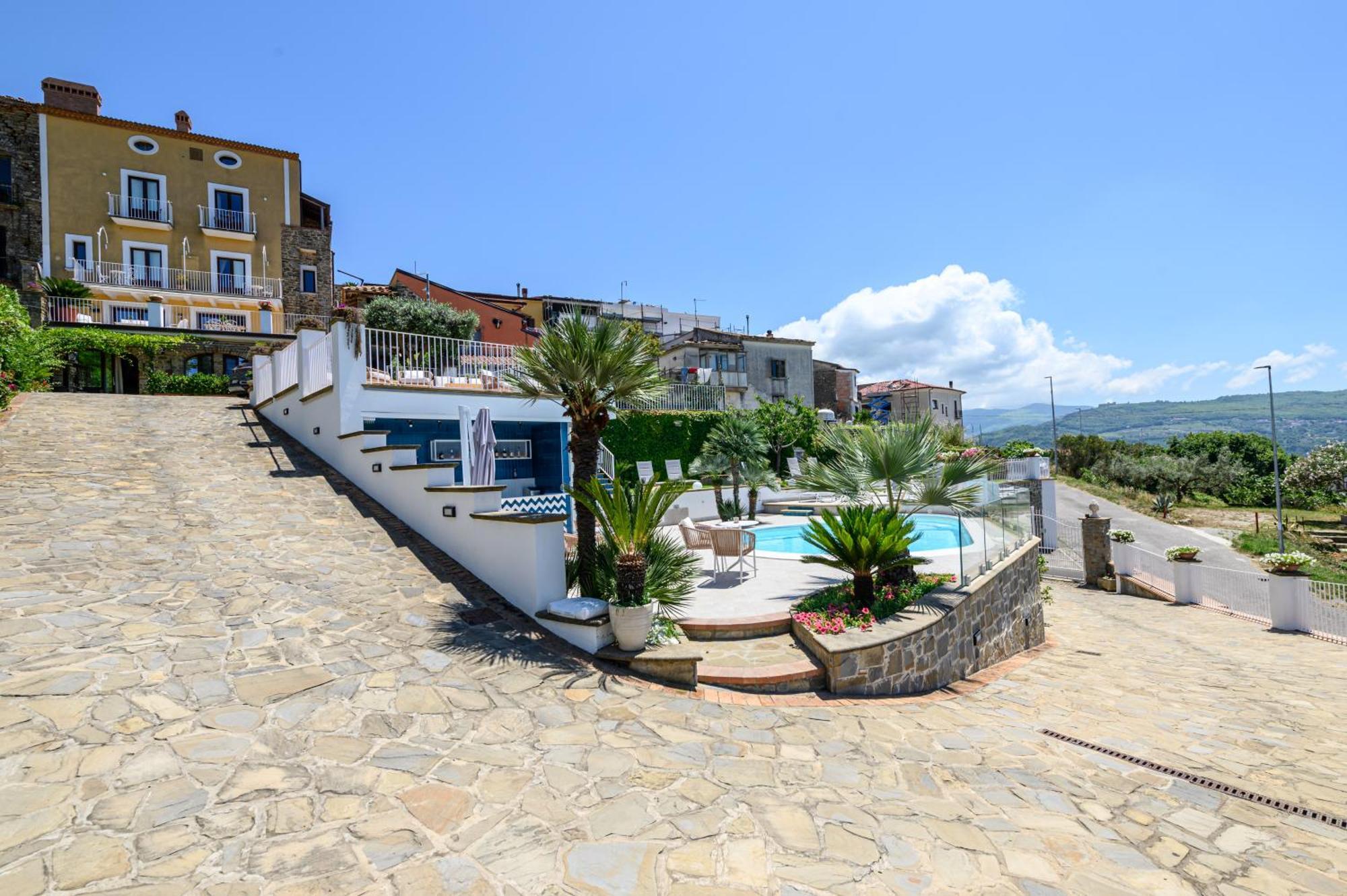 Palazzo Gargano Hotel Prignano Cilento Eksteriør billede