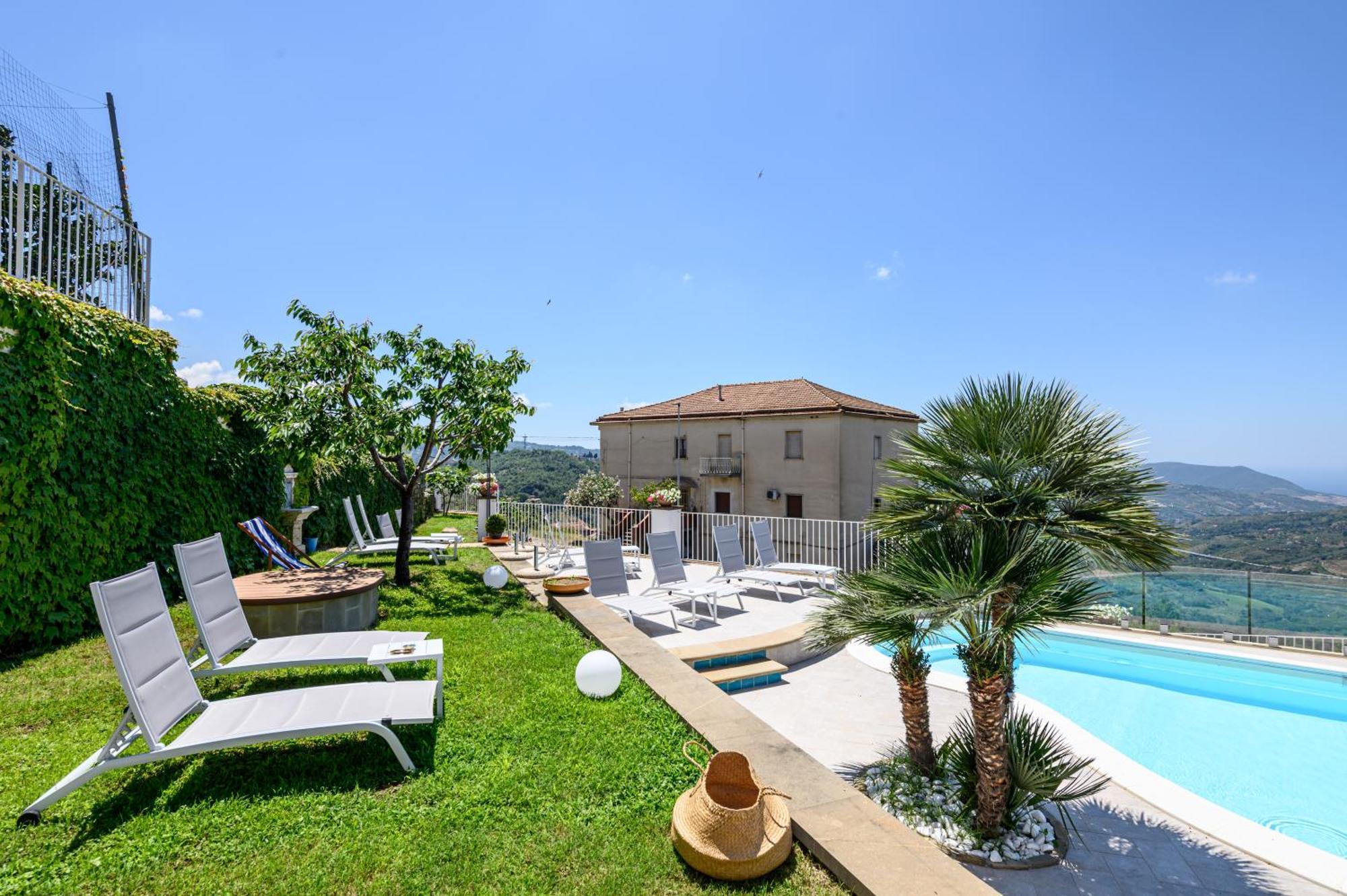 Palazzo Gargano Hotel Prignano Cilento Eksteriør billede