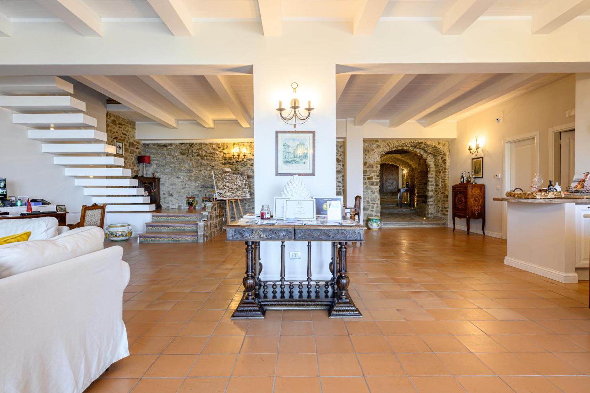Palazzo Gargano Hotel Prignano Cilento Eksteriør billede