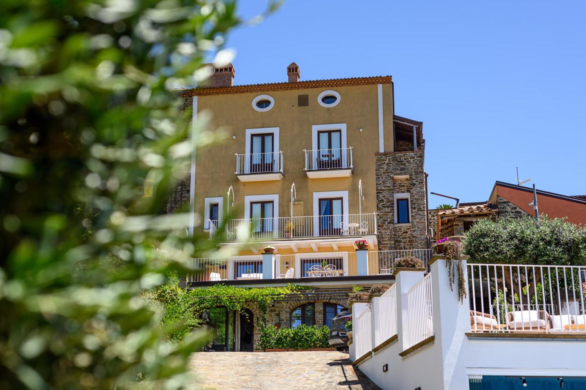 Palazzo Gargano Hotel Prignano Cilento Eksteriør billede